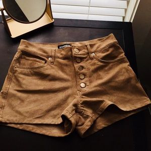 🔥 Express Suede High-waisted Short #BuySellTrade